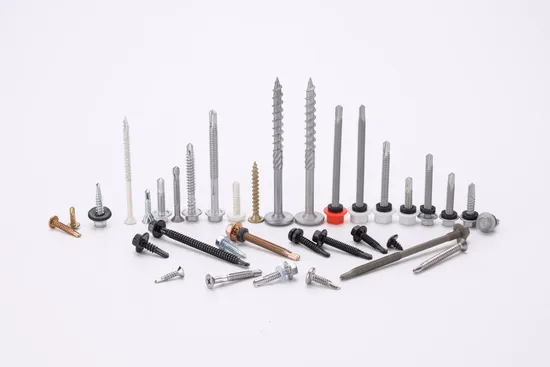 Tek Screw Bi-Metal Self Drilling Screw Self Tapping Screw Roofing Screw Wood Screw Drywall Screw Chipboard Screw Furniture Screw Machine Screws with EPDM Washer